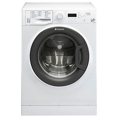 Hotpoint Signature WMSIF8437BC Freestanding Washing Machine, 8kg Load, A+++ Energy Rating, 1400rpm Spin, White Hotpoint Signature WMSIF8437BC Freestanding Washing Machine, 8kg Load, A+++ Energy Rating, 1400rpm Spin, White